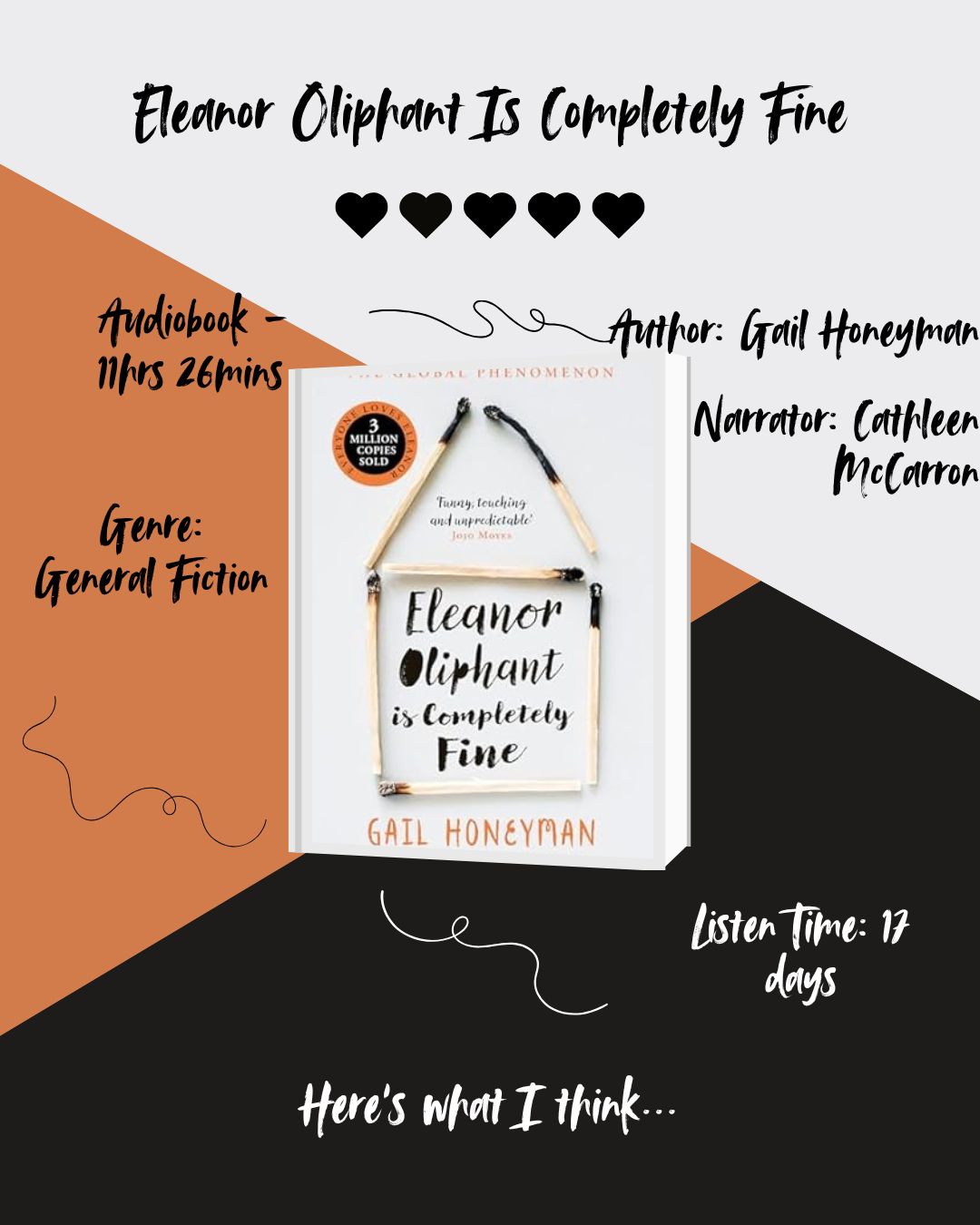 Eleanor Oliphant is Completely Fine – Audio Book Review