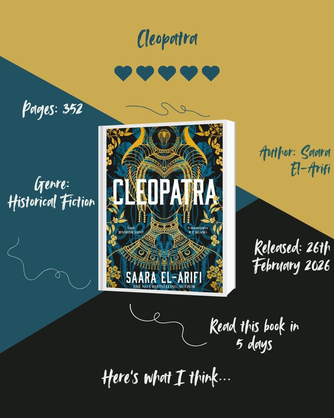Cleopatra – ARC Review