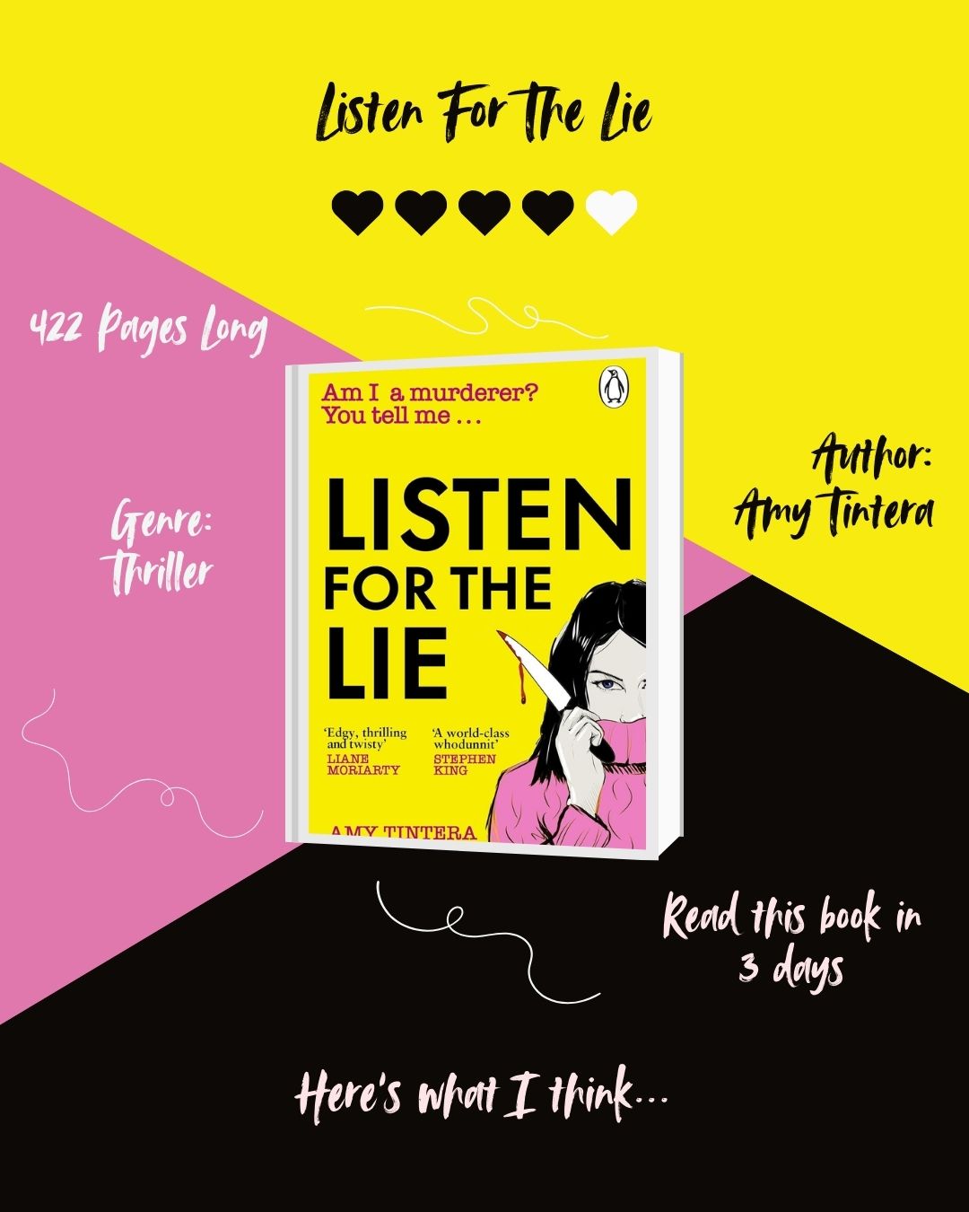 Listen For The Lie – Book Review